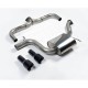 TURBOBACK 76mm NO RESONADO - GT100 Negro