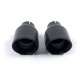 TURBOBACK CON SUPRESOR CATALIZADOR - GT100 Negro